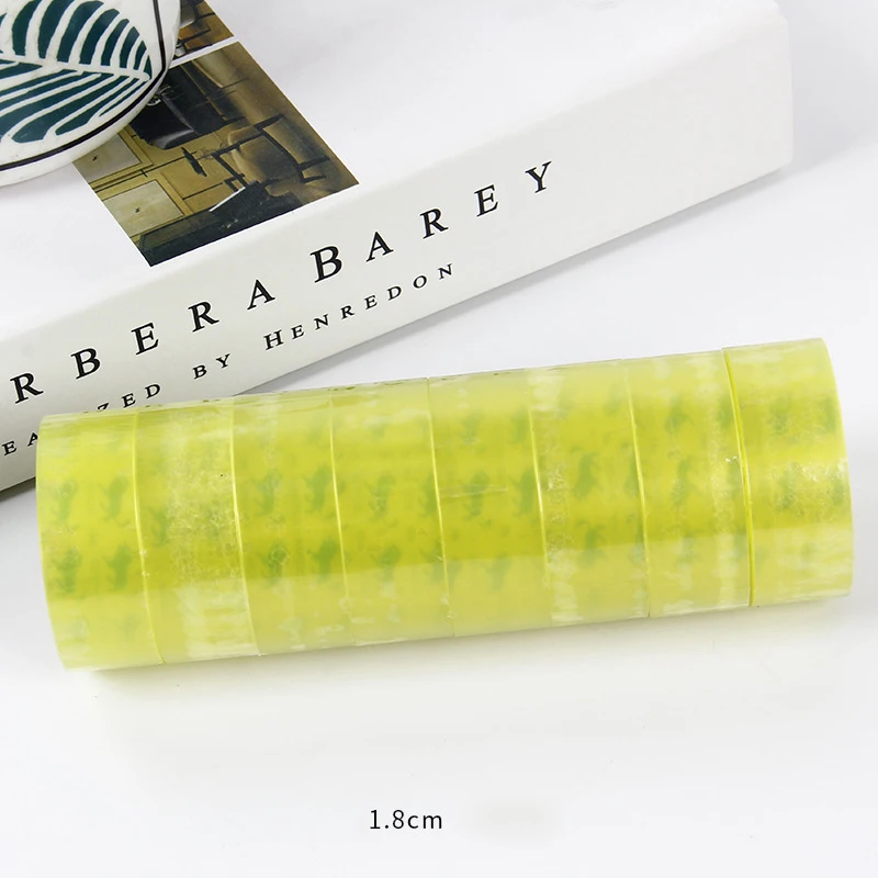 8rolls/Set 1.7cm Basic Transparent Adhesive Tape For Flower Bouquet Wrapping Adhesive Tape Sticker Diary Stationery Package Tape
8rolls/Set 1.7cm Basic Transparent Adhesive Tape For Flower Bouquet Wrapping Adhesive Tape Sticker Diary Stationery Package Tape