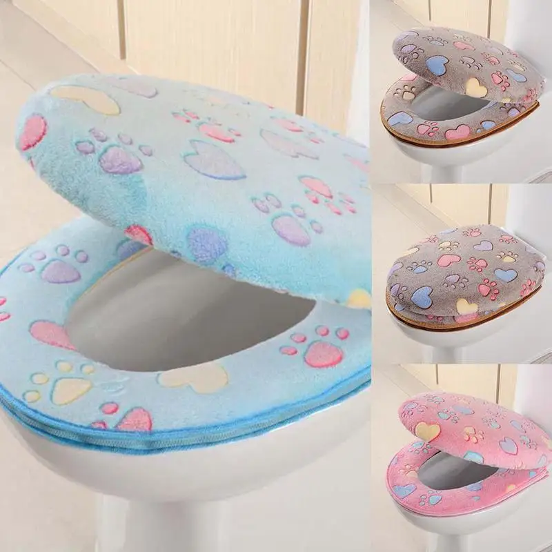 Bathroom Universal Padded Toilet Pad Printing Two-piece Pad + Velvet Pad Toilet Washable Toilet Cover Zipper Set Seat O9Q2
Bathroom Universal Padded Toilet Pad Printing Two-piece Pad + Velvet Pad Toilet Washable Toilet Cover Zipper Set Seat O9Q2