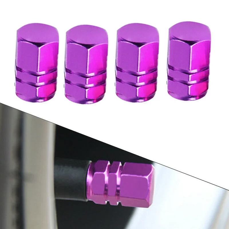 4x Purple Aluminum Alloy Car Tire Wheel Rims Stem Air Valve Caps Dustproof Tyre Cover Decor for Automobiles Motorcycles Bicycles
4x Purple Aluminum Alloy Car Tire Wheel Rims Stem Air Valve Caps Dustproof Tyre Cover Decor for Automobiles Motorcycles Bicycles