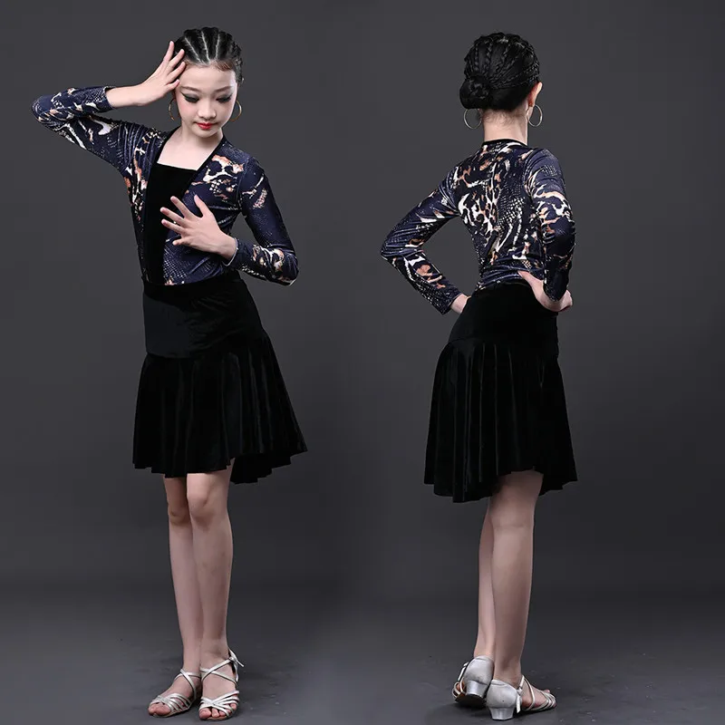 New Latin Dance Costume For Girls Ballroom Salsa Tango Skirts Child Sleeveless Leopard Latin Dance Sling Dress Practice Clothes
New Latin Dance Costume For Girls Ballroom Salsa Tango Skirts Child Sleeveless Leopard Latin Dance Sling Dress Practice Clothes