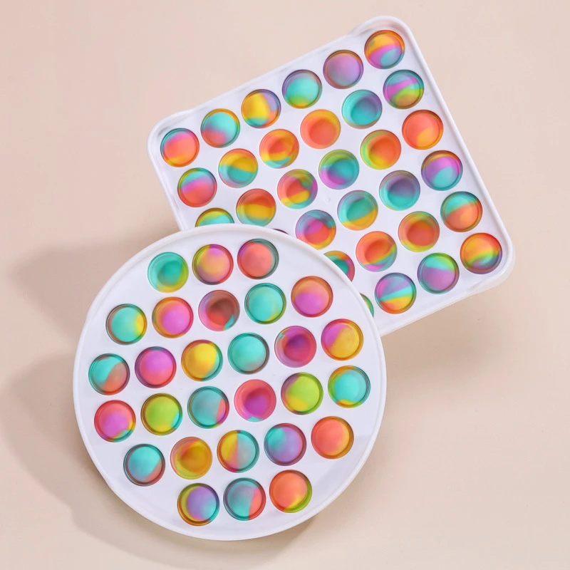 Colorful Fidget Toys pop Push Bubble Autism Special Stress Reliever Helps Relieve Stress and Increase Focus Soft Squeeze Toy
Colorful Fidget Toys pop Push Bubble Autism Special Stress Reliever Helps Relieve Stress and Increase Focus Soft Squeeze Toy