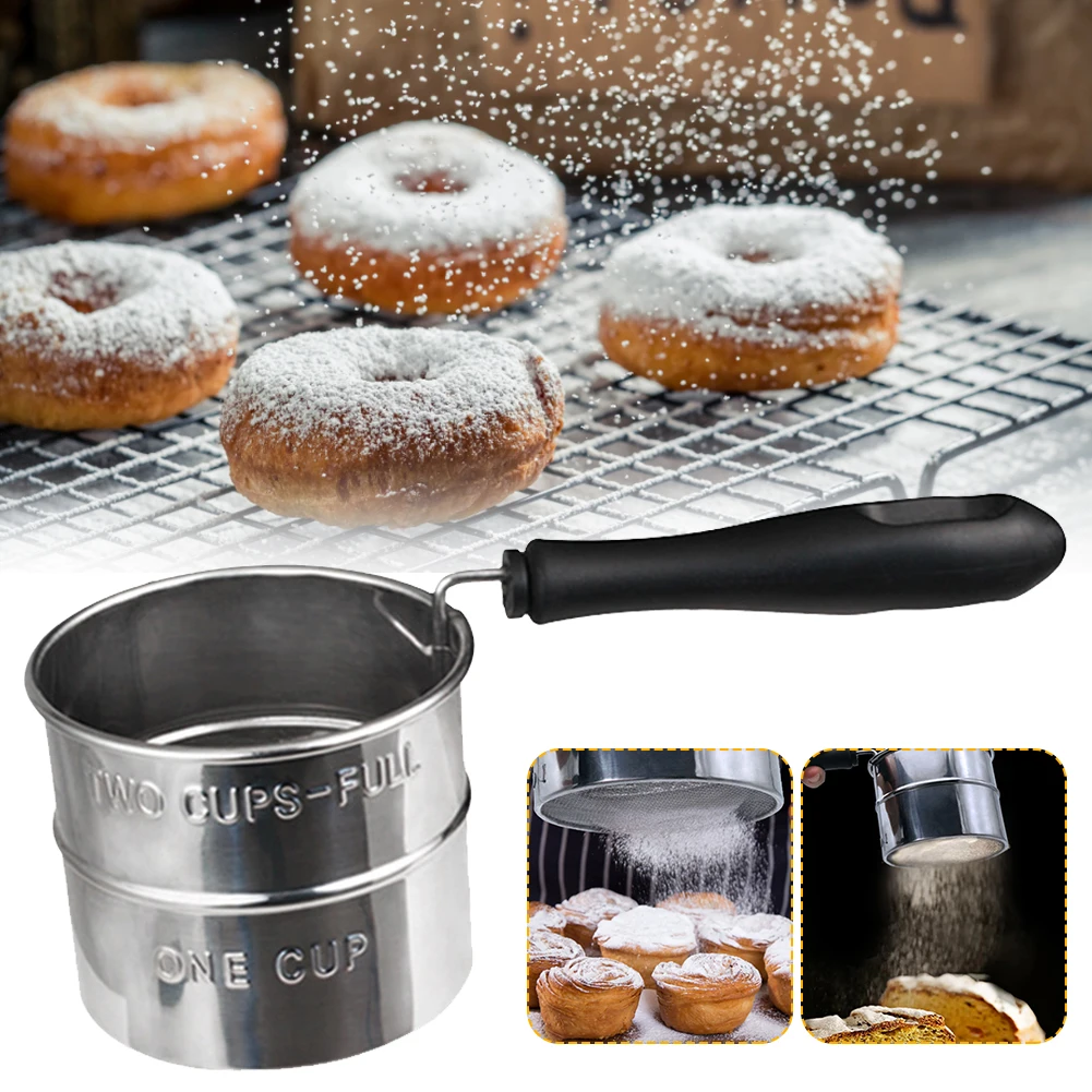 Kitchen Multi-functional Flour Sieve Fine Mesh Oil Strainer Sifter Sugar Filter Stainless Steel Fried Food Net Kitchen Gadgets
Kitchen Multi-functional Flour Sieve Fine Mesh Oil Strainer Sifter Sugar Filter Stainless Steel Fried Food Net Kitchen Gadgets