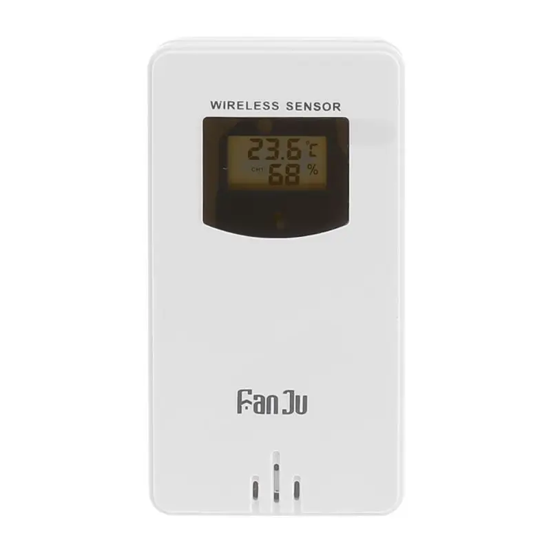 Digital Temperature Humidity Wireless Sensor Meter Hygrometer Electronic Thermometer In/Outdoor Used with Weather Station
Digital Temperature Humidity Wireless Sensor Meter Hygrometer Electronic Thermometer In/Outdoor Used with Weather Station