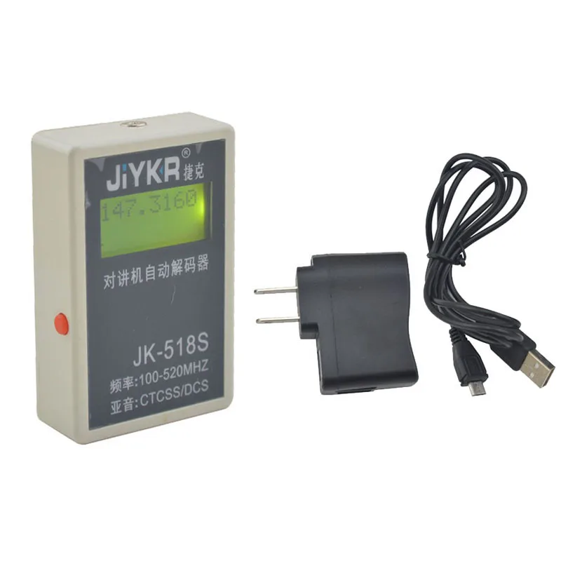 NEW Handheld Walkie Talkie CTCSS/DCS Frequency Counter JK-518S 100MHz-520MHz for Radio Walkie Talkie BaoFeng UV-5R 888S
NEW Handheld Walkie Talkie CTCSS/DCS Frequency Counter JK-518S 100MHz-520MHz for Radio Walkie Talkie BaoFeng UV-5R 888S
