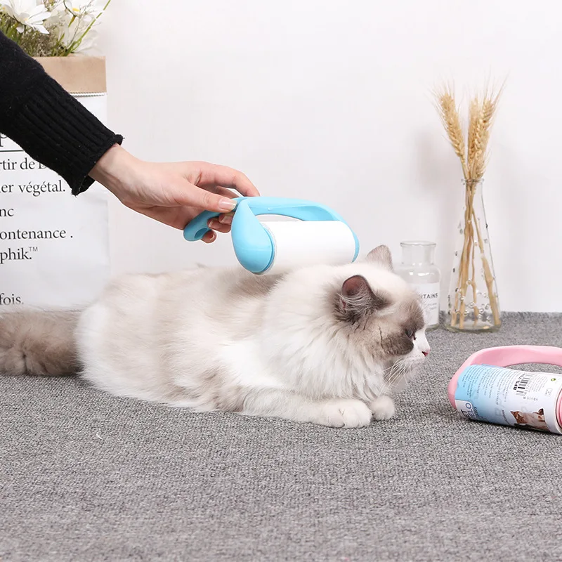 New Pet Accessories Detachable Hair Gluing Roller Pet Cat Hair Remover Pet Cat and Dog Products Pet Grooming Brush
New Pet Accessories Detachable Hair Gluing Roller Pet Cat Hair Remover Pet Cat and Dog Products Pet Grooming Brush