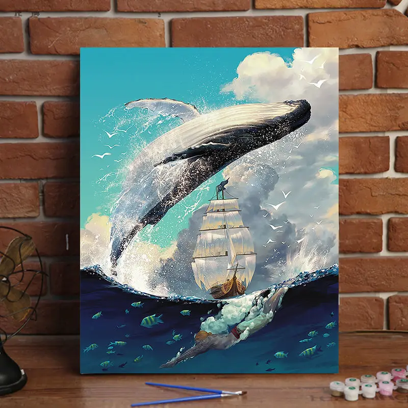 40x50cm DIY Frame Fantasy Cartoon Oil Painting By Numbers Kits Acrylic Paint By Numbers On Canvas Handpainted Landscape Painting
40x50cm DIY Frame Fantasy Cartoon Oil Painting By Numbers Kits Acrylic Paint By Numbers On Canvas Handpainted Landscape Painting