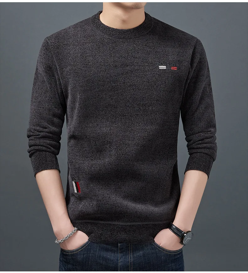 Middle-aged Men's Shirt Autumn and Winter Men's Round Neck Long-sleeved T-shirt Casual Plus Velvet Warm
Middle-aged Men's Shirt Autumn and Winter Men's Round Neck Long-sleeved T-shirt Casual Plus Velvet Warm