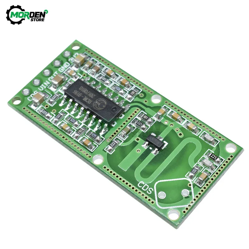 Микроволновый модуль датчика радара RCWL-0516, датчик индукционного умный модуль переключения человеческого тела, выход 3,3 В для Arduino
Микроволновый модуль датчика радара RCWL-0516, датчик индукционного умный модуль переключения человеческого тела, выход 3,3 В для Arduino