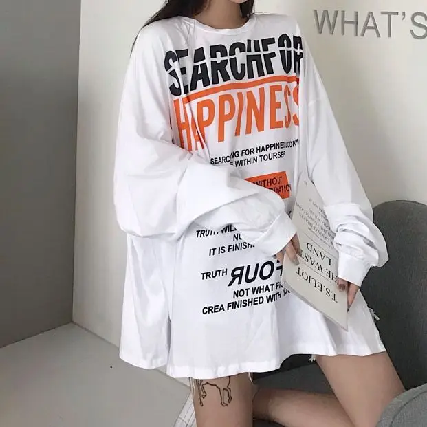 Streetwear Top Women'S T-Shirt Harajuku Retro Print Letter T-Shirt Summer 2021 New Loose Casual Women'S O-Neck Oversized T-Shirt 
Streetwear Top Women'S T-Shirt Harajuku Retro Print Letter T-Shirt Summer 2021 New Loose Casual Women'S O-Neck Oversized T-Shirt