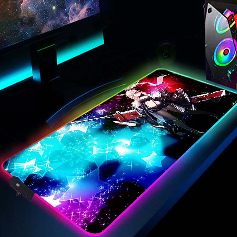 RGB Mouse Pad Azur Lane Mat Anime Gaming Mousepad Gamer Accessories Mouse Mat LED Pad PC Keyboard Pad For Computer Laptop Pad
RGB Mouse Pad Azur Lane Mat Anime Gaming Mousepad Gamer Accessories Mouse Mat LED Pad PC Keyboard Pad For Computer Laptop Pad