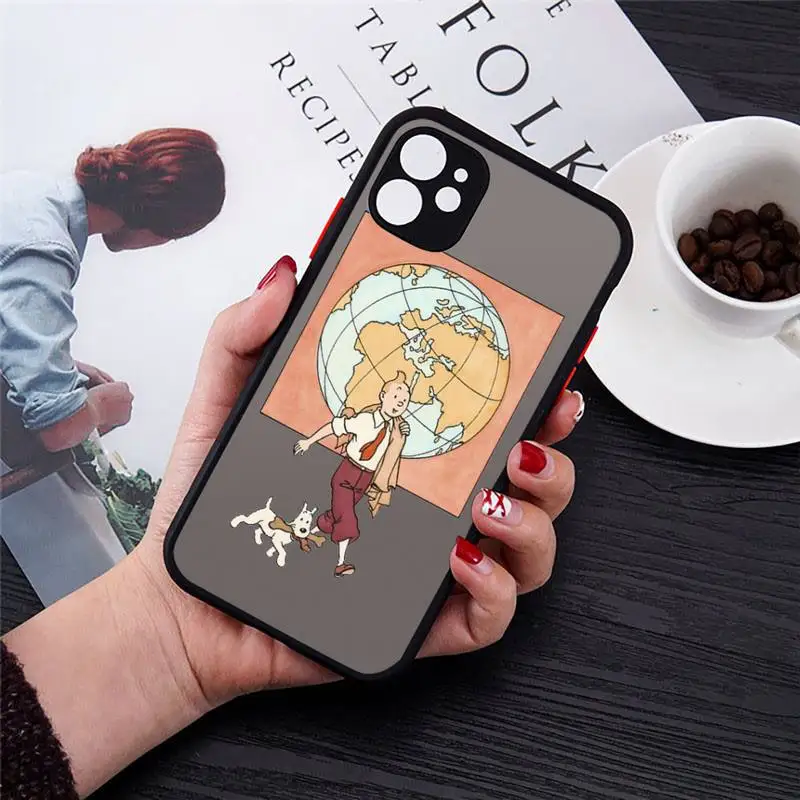 The Adventures of Tintin Phone Cases Matte For iPhone 12 Mini 11 Pro XR XS Max 7 8 Plus X Hard PC Back Cover
The Adventures of Tintin Phone Cases Matte For iPhone 12 Mini 11 Pro XR XS Max 7 8 Plus X Hard PC Back Cover