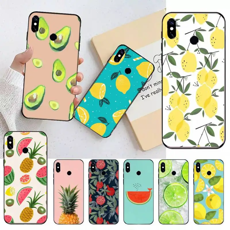 Summer Fruit Pineapple Watermelon Lemon Phone Case For Xiaomi Redmi note 7 8 9 t k30 max3 9 s 10 pro lite Luxury brand shell
Summer Fruit Pineapple Watermelon Lemon Phone Case For Xiaomi Redmi note 7 8 9 t k30 max3 9 s 10 pro lite Luxury brand shell