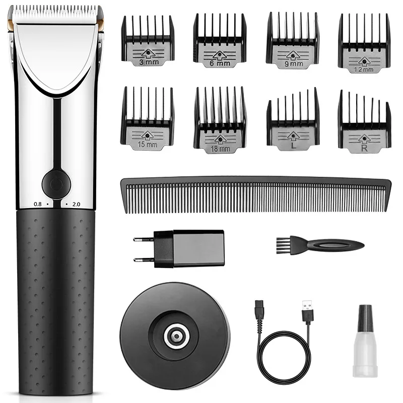 Hair Trimmer Rechargeable Electric Razor Men Beard Shaver Electric Hair Clipper cordless USB charging IPX6 waterproof Adults 
Hair Trimmer Rechargeable Electric Razor Men Beard Shaver Electric Hair Clipper cordless USB charging IPX6 waterproof Adults