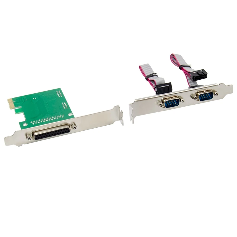 PCI-E 2S1P Serial and Parallel Port Combination Control Expansion Card PCIe Multi-Serial Add-on Card AX99100 for PC
PCI-E 2S1P Serial and Parallel Port Combination Control Expansion Card PCIe Multi-Serial Add-on Card AX99100 for PC