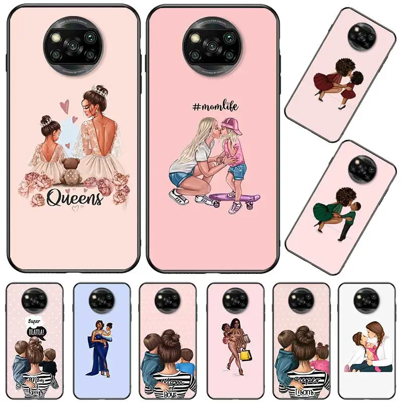 Silicone Case For Xiaomi Mi Poco X3 NFC X2 F2 M2 Pro Note 10 Pro 9T 8 9 Lite A3 F1 Shell Cover Coque Black Girl Baby Women Mom
Silicone Case For Xiaomi Mi Poco X3 NFC X2 F2 M2 Pro Note 10 Pro 9T 8 9 Lite A3 F1 Shell Cover Coque Black Girl Baby Women Mom