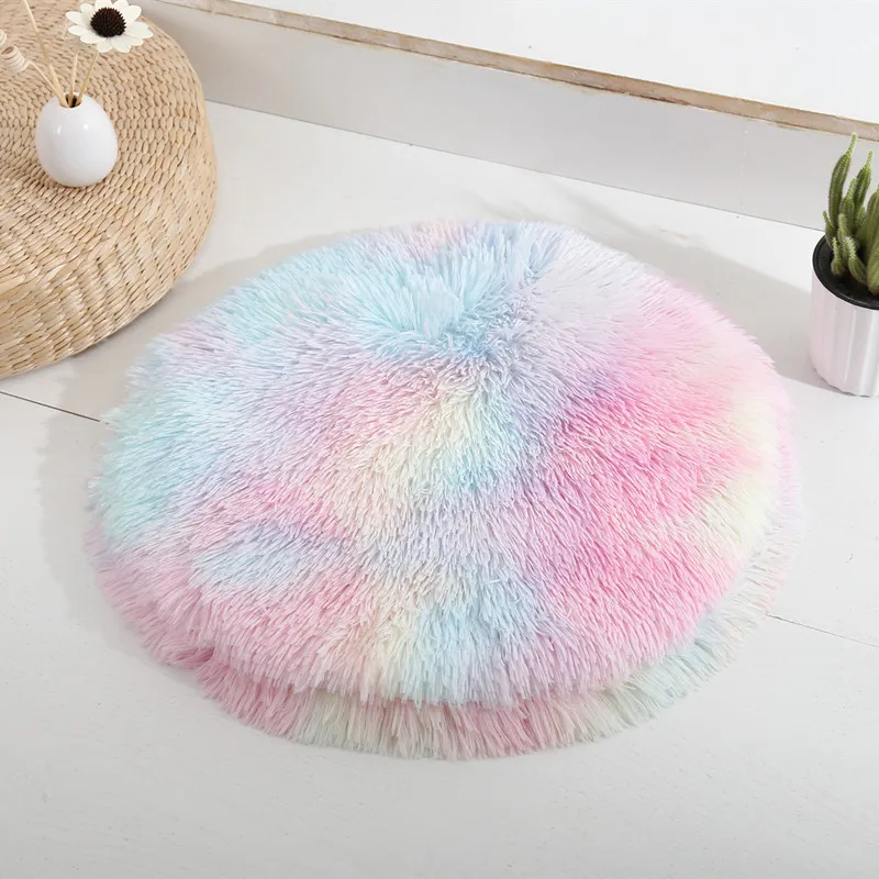Round Cat Bed Super Soft Long Plush Dog Mat for Small Medium Dogs House Cushion Sleeping Chihuahua Pug Winter Dog Accessories
Round Cat Bed Super Soft Long Plush Dog Mat for Small Medium Dogs House Cushion Sleeping Chihuahua Pug Winter Dog Accessories