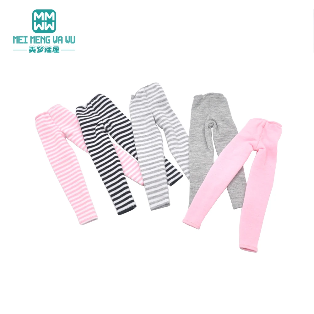 Suitable for 28--30 cm Blyth Azone OB22 OB24 doll accessories pink, gray striped leggings, threaded leggings
Suitable for 28--30 cm Blyth Azone OB22 OB24 doll accessories pink, gray striped leggings, threaded leggings