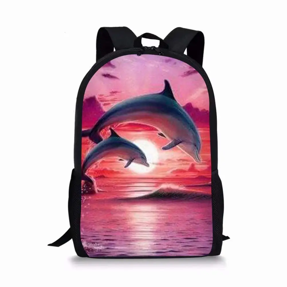 Art shark dolphin wolf animal backpack suitable for little boys and girls children's schoolbag printing 3d backpack
Art shark dolphin wolf animal backpack suitable for little boys and girls children's schoolbag printing 3d backpack