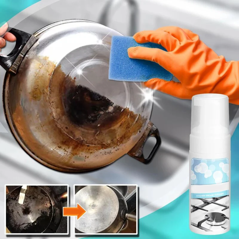 Kitchen Grease Cleaner 30/100ml Stainless Steel Cleaner & Polish For Grills Ovens & Appliances CLH@8
Kitchen Grease Cleaner 30/100ml Stainless Steel Cleaner & Polish For Grills Ovens & Appliances CLH@8