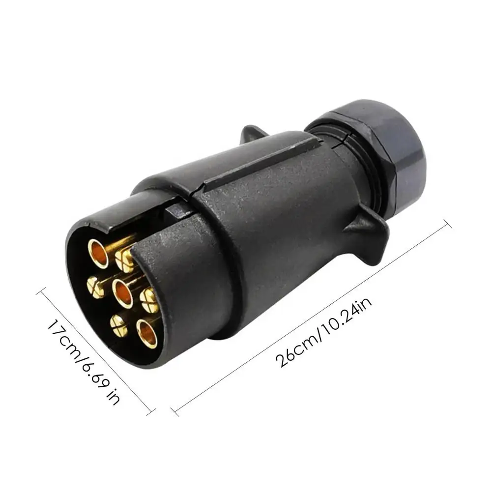 13-pin Socket Adapter For Connecting Car Towing Hitch With 13-pin Socket To Trailer And Mounting Accessories
13-pin Socket Adapter For Connecting Car Towing Hitch With 13-pin Socket To Trailer And Mounting Accessories