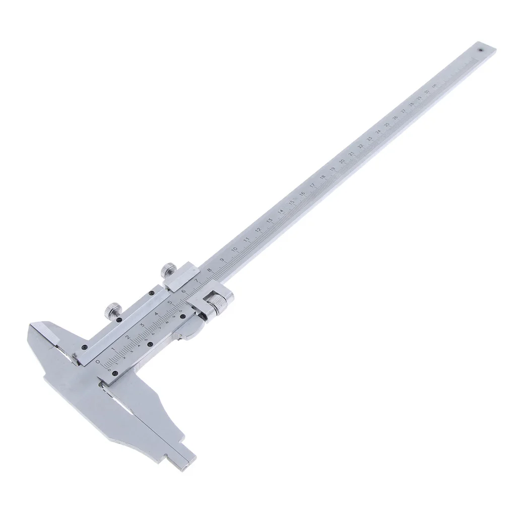 0-300mm Metric Stainless Steel Vernier Caliper with Precision Screw, 0.02mm Resolution
0-300mm Metric Stainless Steel Vernier Caliper with Precision Screw, 0.02mm Resolution