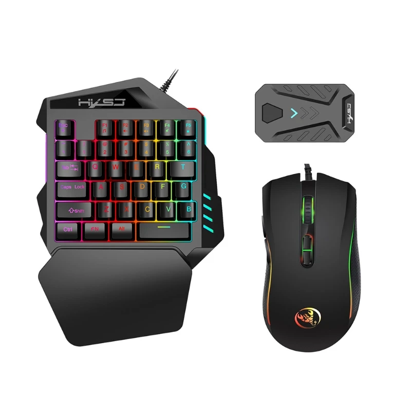 Keyboard Mouse for Androids Edition Wired Game Converter for PUBG Mobile Gamepad Gaming Keyboard Mouse Converter Adapter
Keyboard Mouse for Androids Edition Wired Game Converter for PUBG Mobile Gamepad Gaming Keyboard Mouse Converter Adapter