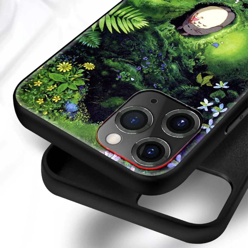 Totoro Phone Case For iPhone 11 7 8 Plus X XR XS 12pro MAX 12mini SE 2020 Back Cover Funda Shell Black Capa
Totoro Phone Case For iPhone 11 7 8 Plus X XR XS 12pro MAX 12mini SE 2020 Back Cover Funda Shell Black Capa