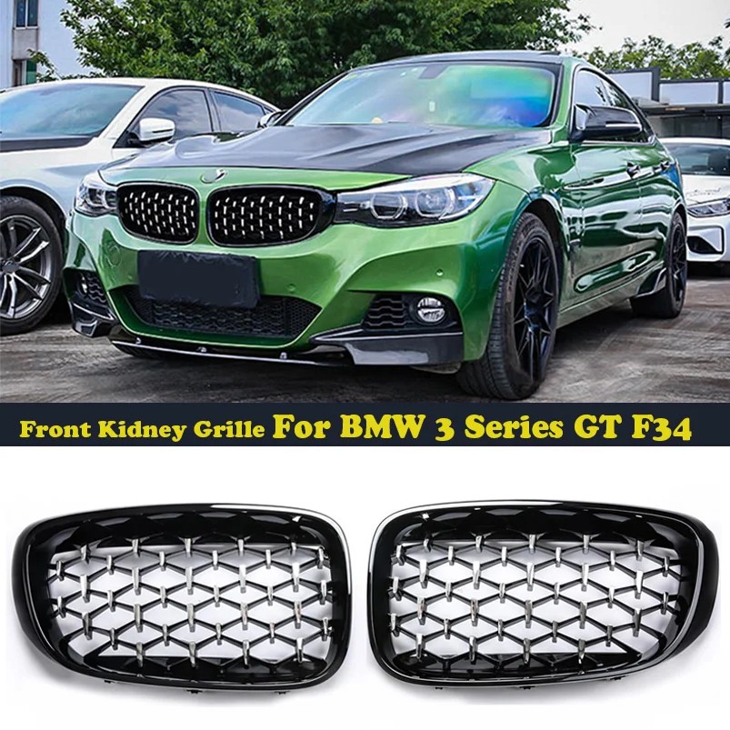 1 Pair Sport Diamond Front Bumper Kidney Grille For BMW 3 Series GT F34 Gran Turismo 320i 328i 330i 335i 340i 325d Acceesories
1 Pair Sport Diamond Front Bumper Kidney Grille For BMW 3 Series GT F34 Gran Turismo 320i 328i 330i 335i 340i 325d Acceesories