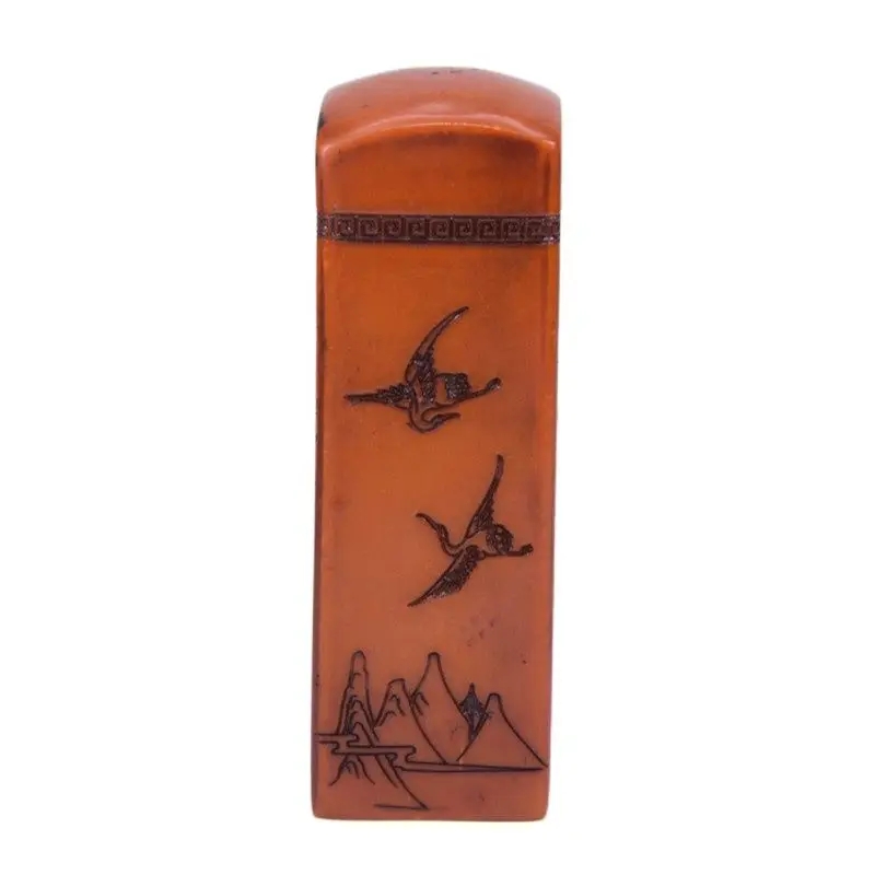 Calligraphy seal of leisure seal copy shoushan stone collection name carved landscape seal
Calligraphy seal of leisure seal copy shoushan stone collection name carved landscape seal