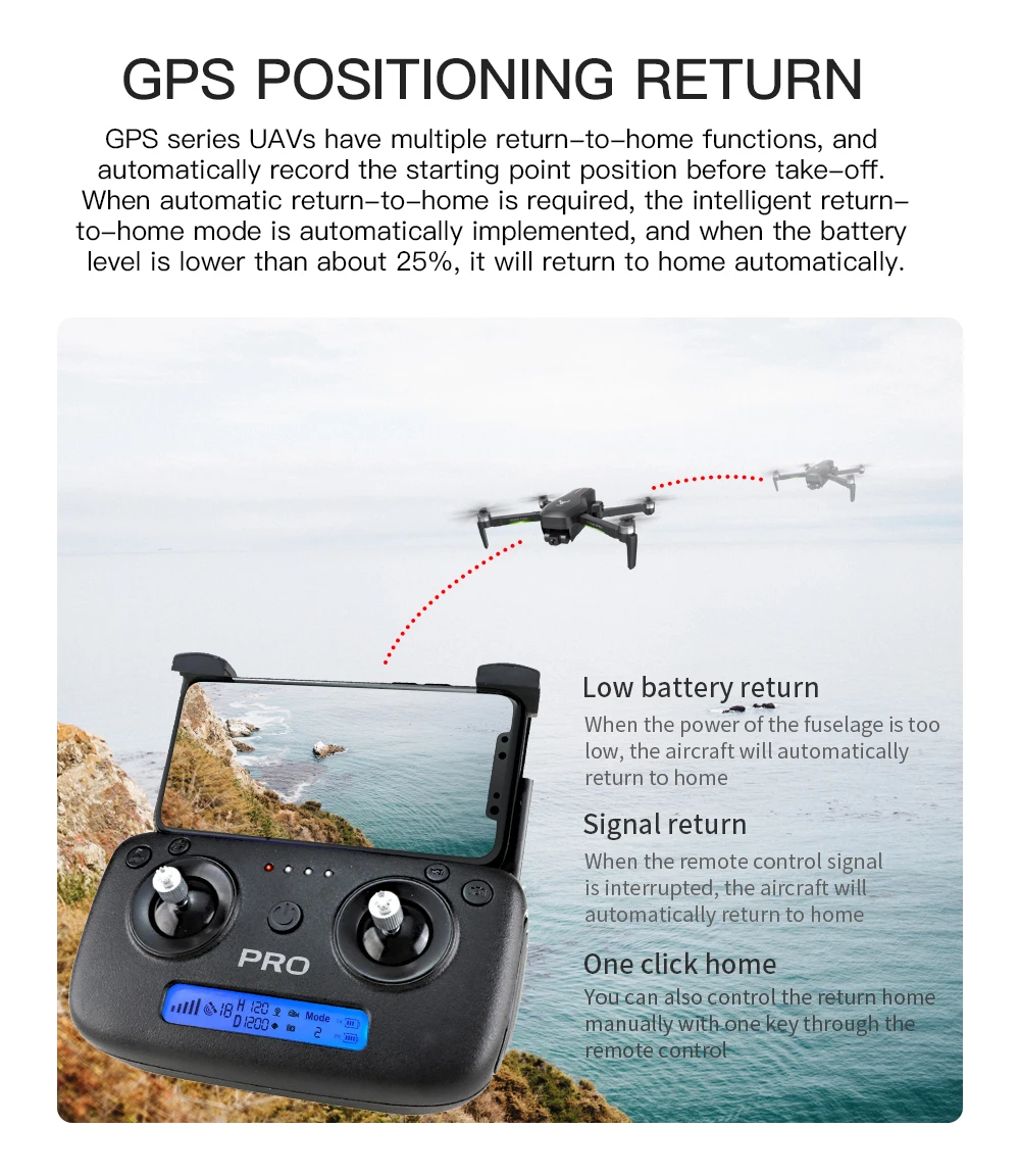 Drone SG906 MAX PRO/PRO2 Beast 3 GPS 3-Axis Gimbal 4K FPV 5G WIFI Dual Camera Professional 50X Zoom Brushless Quadcopter VS F11 Note:There are SG906 pro and SG906 pro2 in the link, please pay attention when buying…