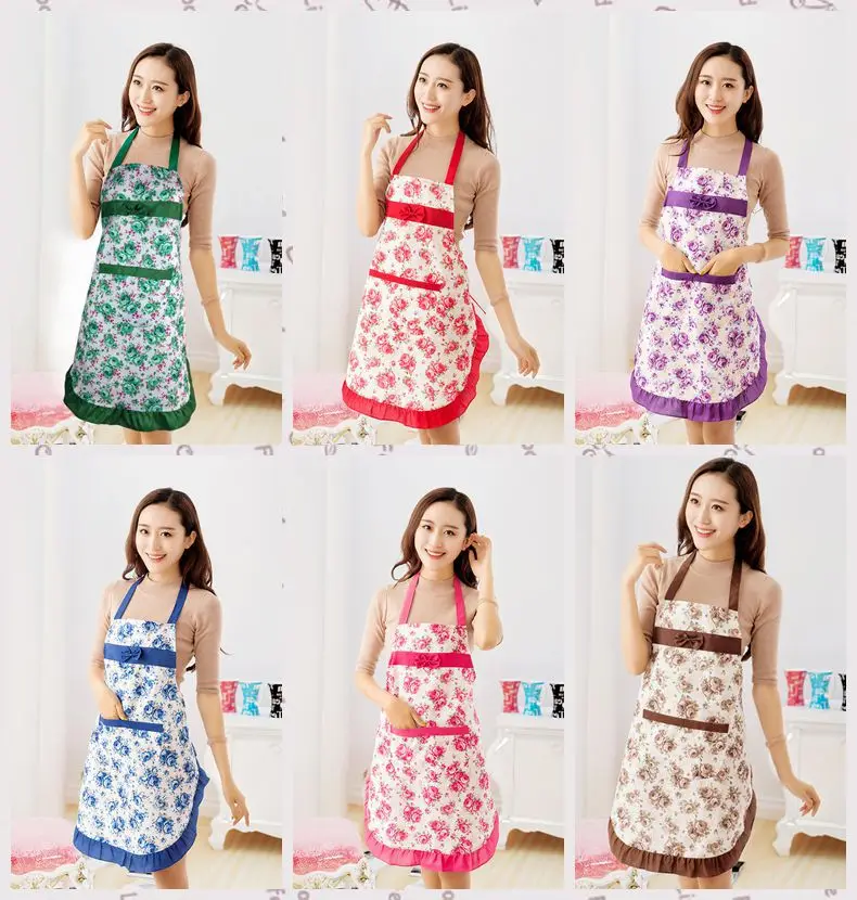 Summer Bow Flower Cute and Fashionable Apron 6 Color Styles The Necessary Clothing for Housewives Women Favor Kitchen Clothes
Summer Bow Flower Cute and Fashionable Apron 6 Color Styles The Necessary Clothing for Housewives Women Favor Kitchen Clothes