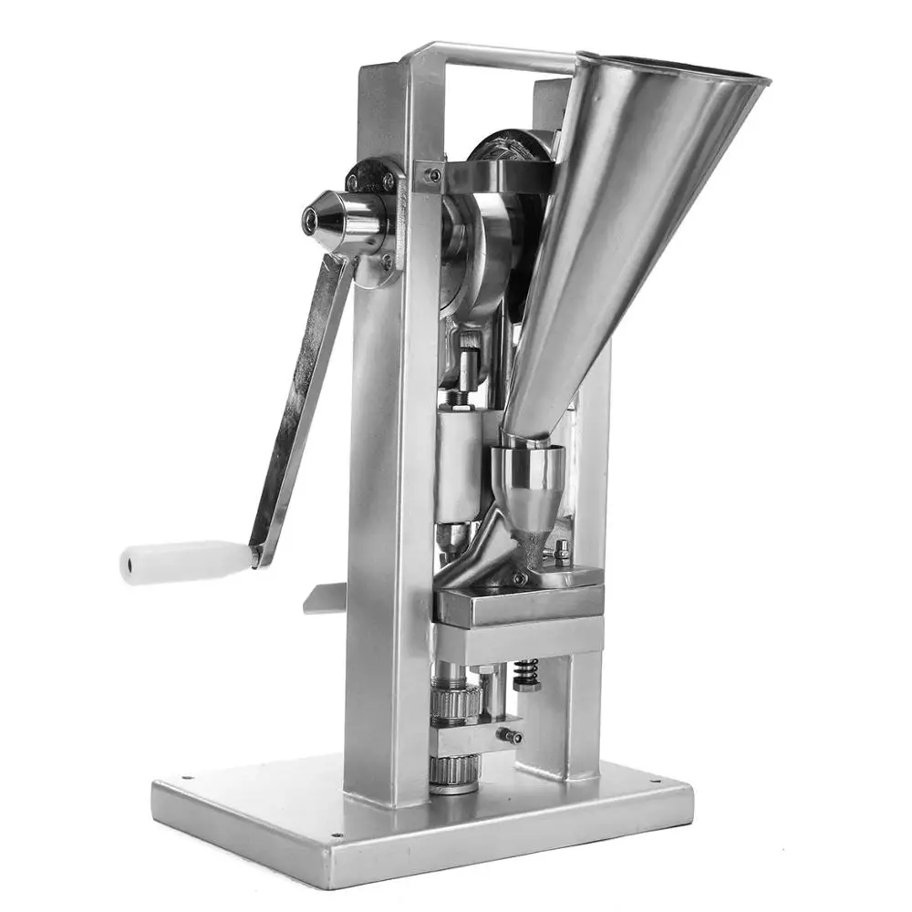 TDP-0 Manual Single Punch Sugar Tablet Pill Press Machine Slice Making Hand Operated Mini Type Calcium Tablet Maker
TDP-0 Manual Single Punch Sugar Tablet Pill Press Machine Slice Making Hand Operated Mini Type Calcium Tablet Maker