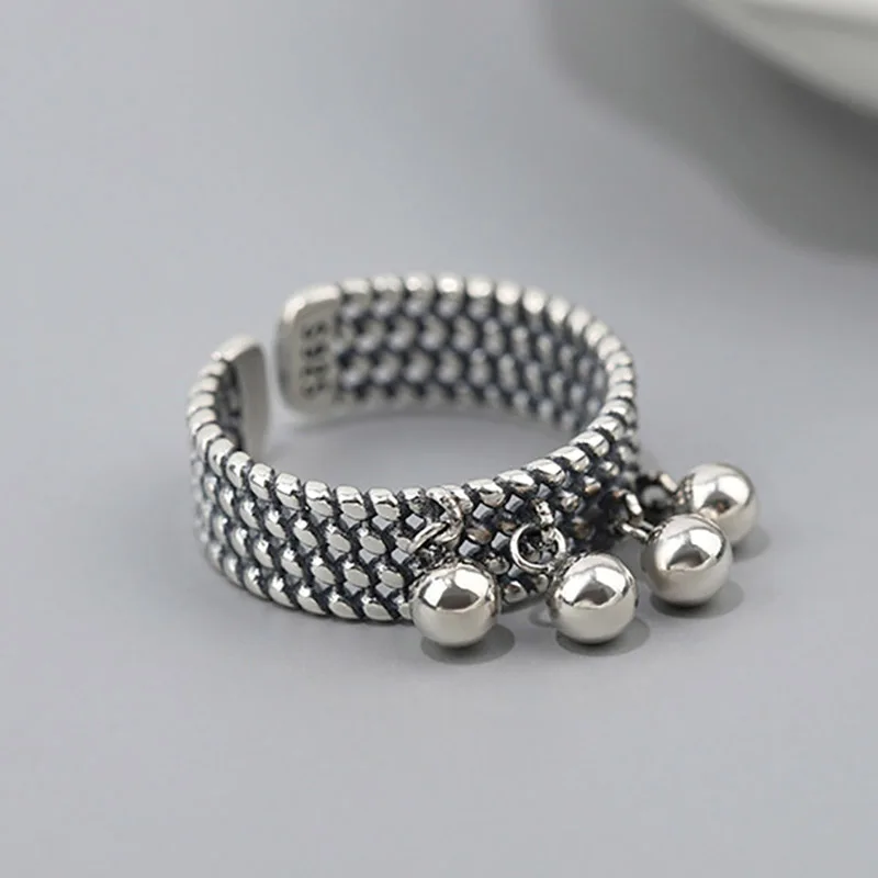 DUTRIEUX Vintage Punk Metal Rings New Trendy Creative Beads Pendant Tassel Geometric Party Jewelry Gifts for Women Accessries
DUTRIEUX Vintage Punk Metal Rings New Trendy Creative Beads Pendant Tassel Geometric Party Jewelry Gifts for Women Accessries