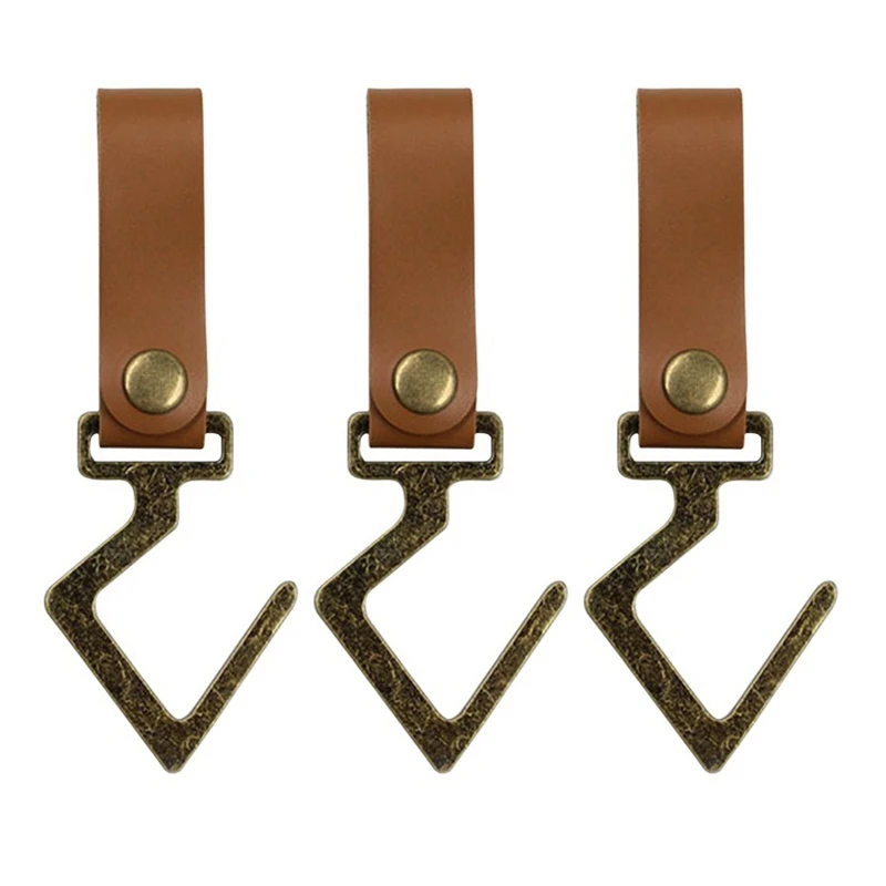 4 Pcs Outdoor PU Leather Hooks Camping Clothes Hanging Storage Hanger Portable Hiking Hanger Clothes Hook
4 Pcs Outdoor PU Leather Hooks Camping Clothes Hanging Storage Hanger Portable Hiking Hanger Clothes Hook