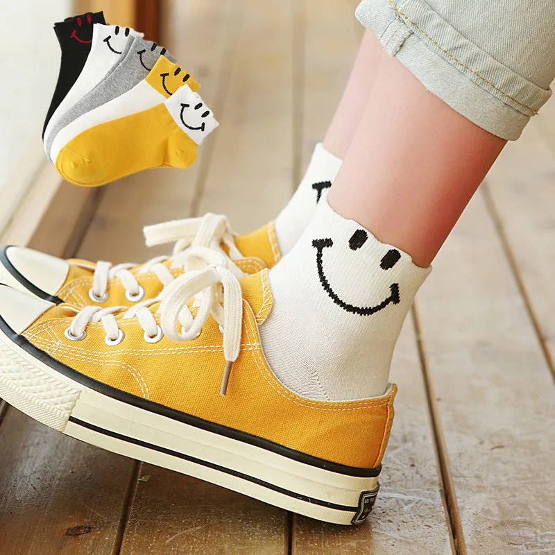 Summer Socks Smiley Funny Cute Color Patchwork Kawaii Fahion Tide Smiley Face Socks Women Popsocket Harajuku Korean Style Happy
Summer Socks Smiley Funny Cute Color Patchwork Kawaii Fahion Tide Smiley Face Socks Women Popsocket Harajuku Korean Style Happy