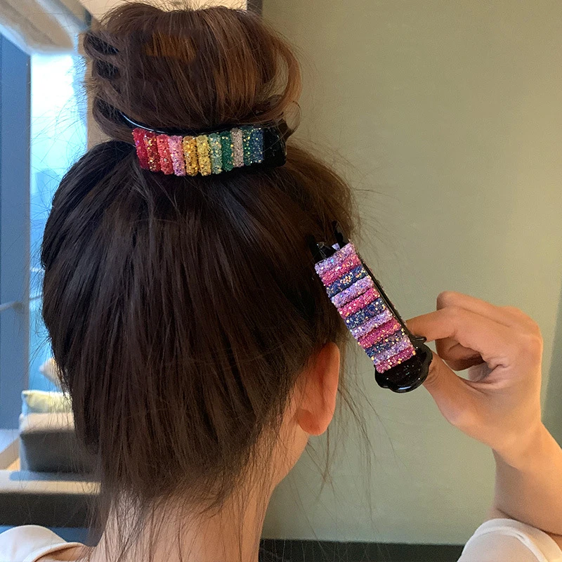 Korean Rainbow Hair Clips Big Crabs for Ponytail Bun Hair Clamps Candy Color Hairpin Accessories Fashion Headdress Gift New
Korean Rainbow Hair Clips Big Crabs for Ponytail Bun Hair Clamps Candy Color Hairpin Accessories Fashion Headdress Gift New