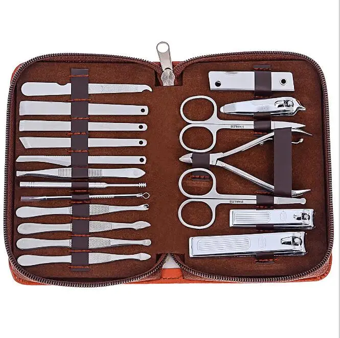 new color bag nail clippers set nail tools carbon steel 19pcs/set
new color bag nail clippers set nail tools carbon steel 19pcs/set