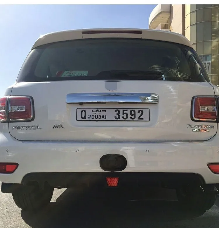 Platinum Emblems Rear Back Logo For Nissan Patrol Armada Y62 Accessories 2013 2014 2015 2016 2017 Letters Nameplate Car Stickers
Platinum Emblems Rear Back Logo For Nissan Patrol Armada Y62 Accessories 2013 2014 2015 2016 2017 Letters Nameplate Car Stickers