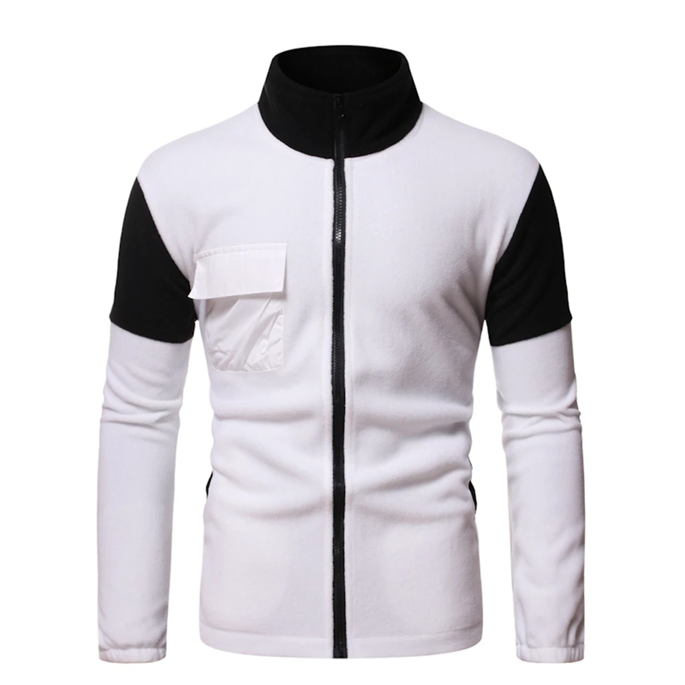 Hoodie Men 2020 Autumn and Winter New Men's Pocket Decoration Matching Color Stand Collar Casual Slim Hip-hop Men Hoodie Jacket
Hoodie Men 2020 Autumn and Winter New Men's Pocket Decoration Matching Color Stand Collar Casual Slim Hip-hop Men Hoodie Jacket
