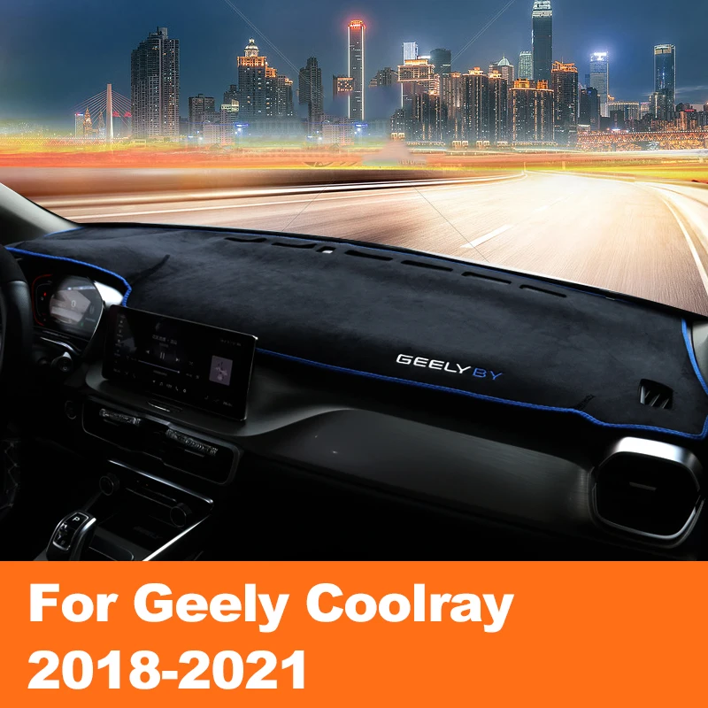 For Geely Coolray 2018 2019 2020 2021 LHD Car Dashboard Cover Dash Mat Sun Shade Dash Board Pad Carpet Interior Accessories
For Geely Coolray 2018 2019 2020 2021 LHD Car Dashboard Cover Dash Mat Sun Shade Dash Board Pad Carpet Interior Accessories