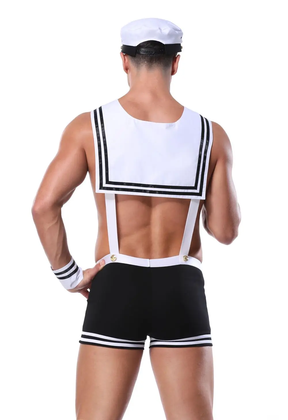 Adult Men Sexy Sailor Costume Hot Erotic Sexy Slim Fit White Seaman Uniform Carnival Festival Halloween Male Costumes
Adult Men Sexy Sailor Costume Hot Erotic Sexy Slim Fit White Seaman Uniform Carnival Festival Halloween Male Costumes
