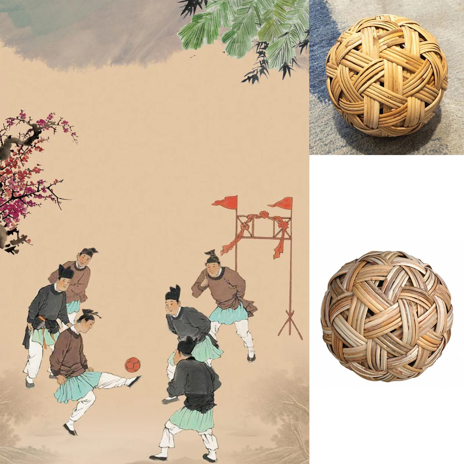 Chinese Cuju Handmade Tsu Chu Ball Game Props for Cuju Clubs or outdoor football at Cuju Club
Chinese Cuju Handmade Tsu Chu Ball Game Props for Cuju Clubs or outdoor football at Cuju Club