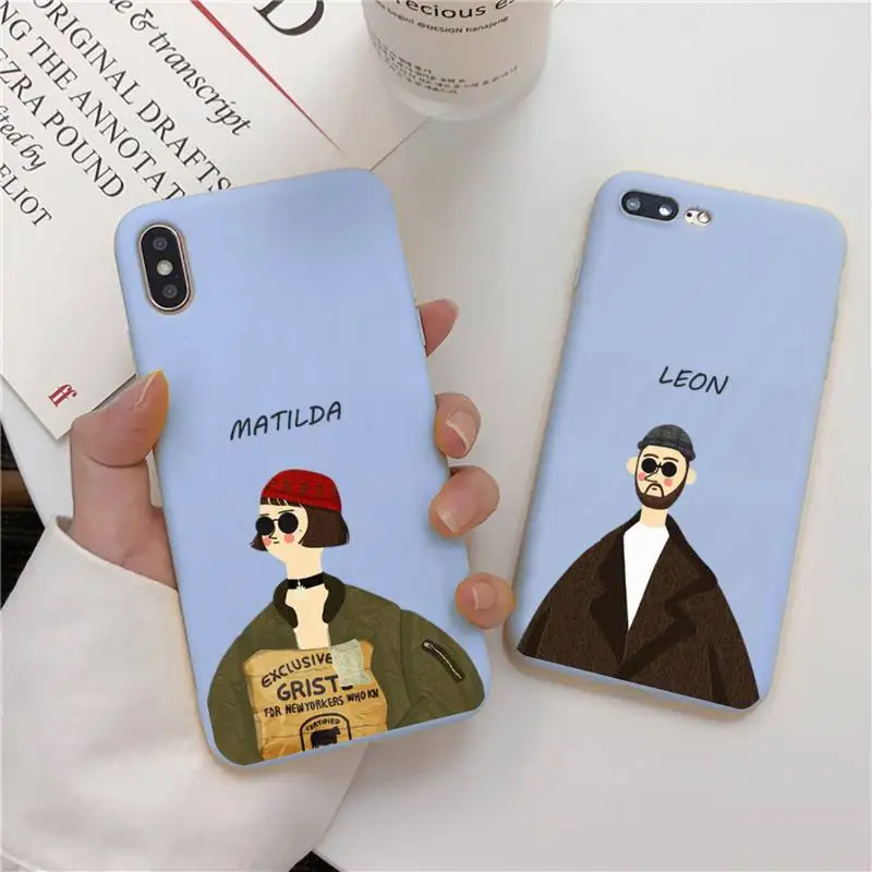 FHNBLJ Movie Leon And Mathilda Phone Case for iPhone 11 12 13 mini pro XS MAX 8 7 6 6S Plus X 5S SE 2020 XR case
FHNBLJ Movie Leon And Mathilda Phone Case for iPhone 11 12 13 mini pro XS MAX 8 7 6 6S Plus X 5S SE 2020 XR case