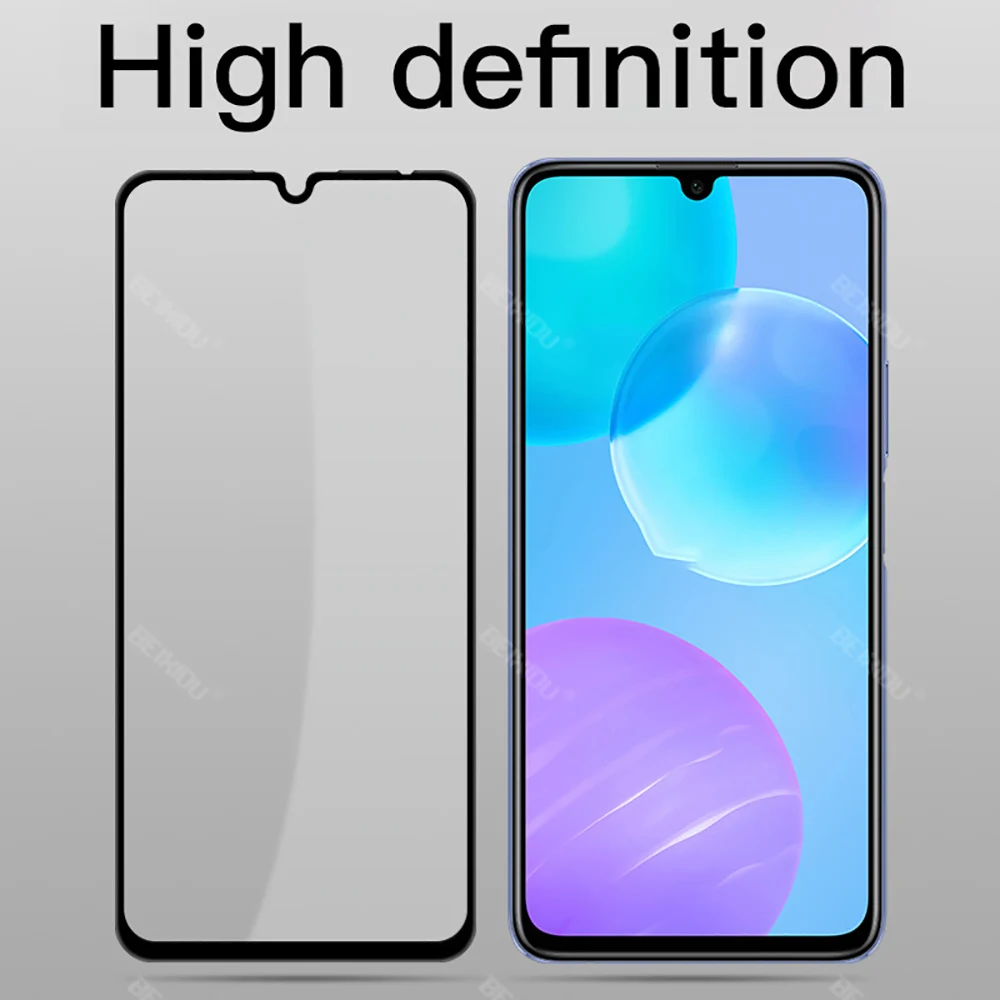 Новинка 9D закаленное стекло для Huawei Honor 30 Youth полное покрытие защита экрана Lite