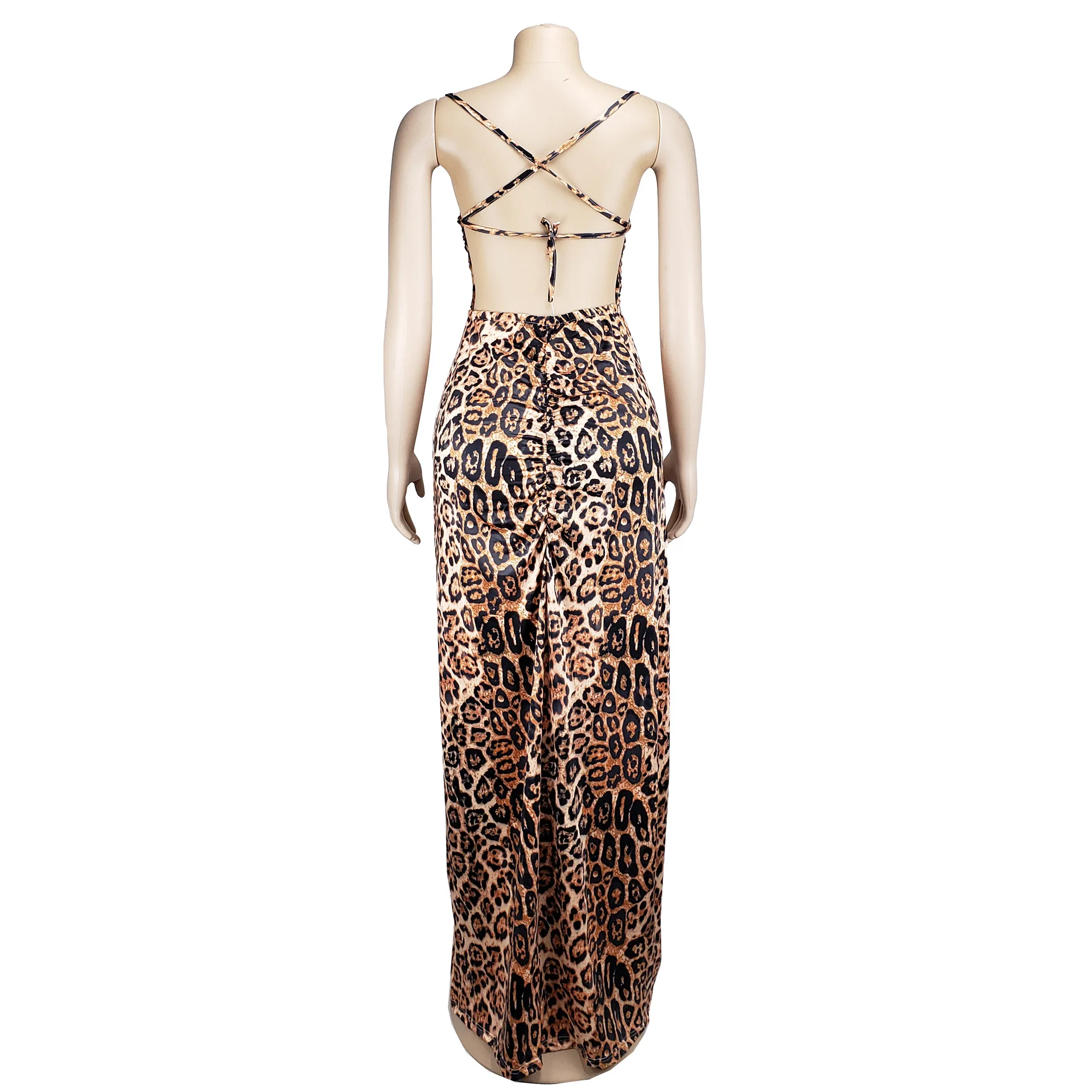 Sexy leopard-print MIDI dresses for women plus oversize lobby elegant spaghetti strap skintight nightclub dresses
Sexy leopard-print MIDI dresses for women plus oversize lobby elegant spaghetti strap skintight nightclub dresses