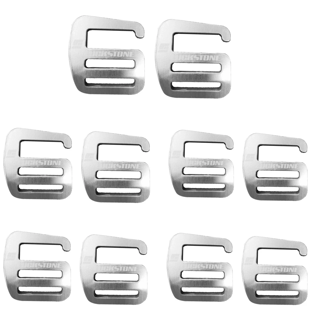 10Pcs 1'' Tension Lock Hook Webbing Buckle For Backpack Strap 25mm Silver 
10Pcs 1'' Tension Lock Hook Webbing Buckle For Backpack Strap 25mm Silver