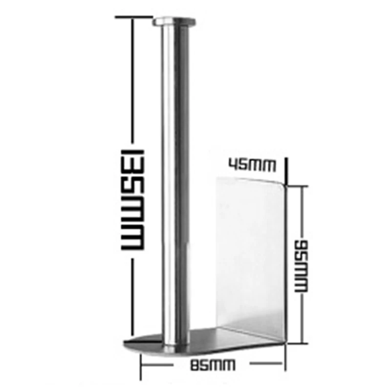 Kitchen Paper Towel Rack Wall Hanging Free Perforated Stainless Steel Roll Paper Holder Rack
Kitchen Paper Towel Rack Wall Hanging Free Perforated Stainless Steel Roll Paper Holder Rack
