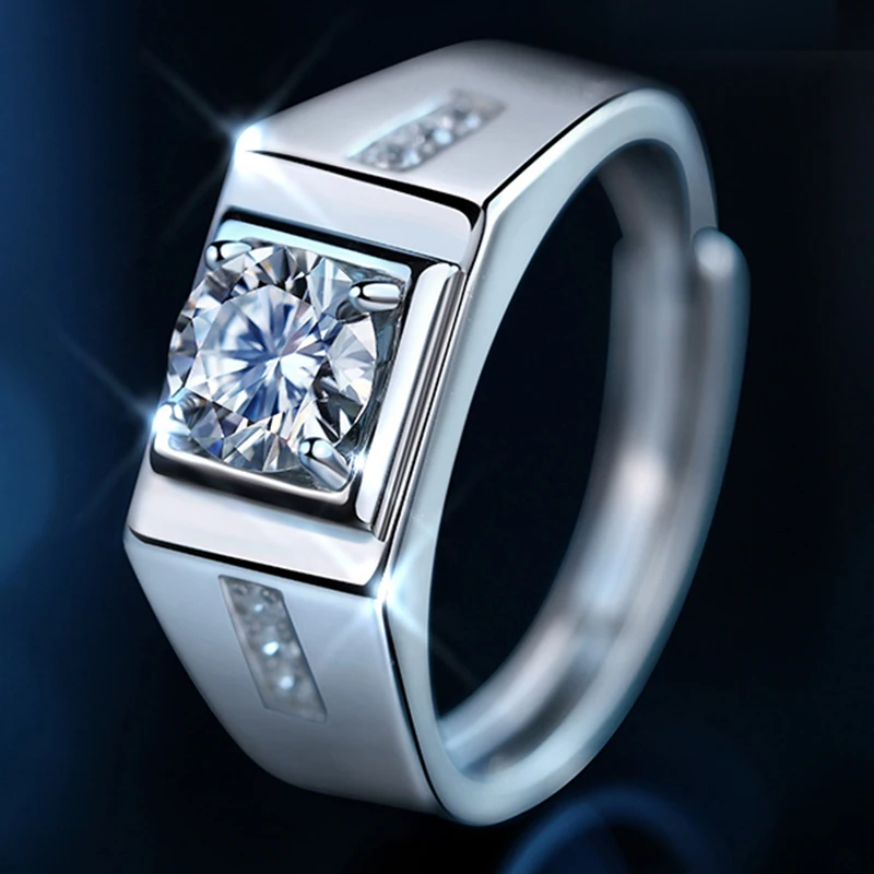 925 Sterling Silver Men's Rings Luxury Jewelry Engagement Wedding Gift Unique Big Diamond Exquisite Elegant Trendy Classic Love
925 Sterling Silver Men's Rings Luxury Jewelry Engagement Wedding Gift Unique Big Diamond Exquisite Elegant Trendy Classic Love