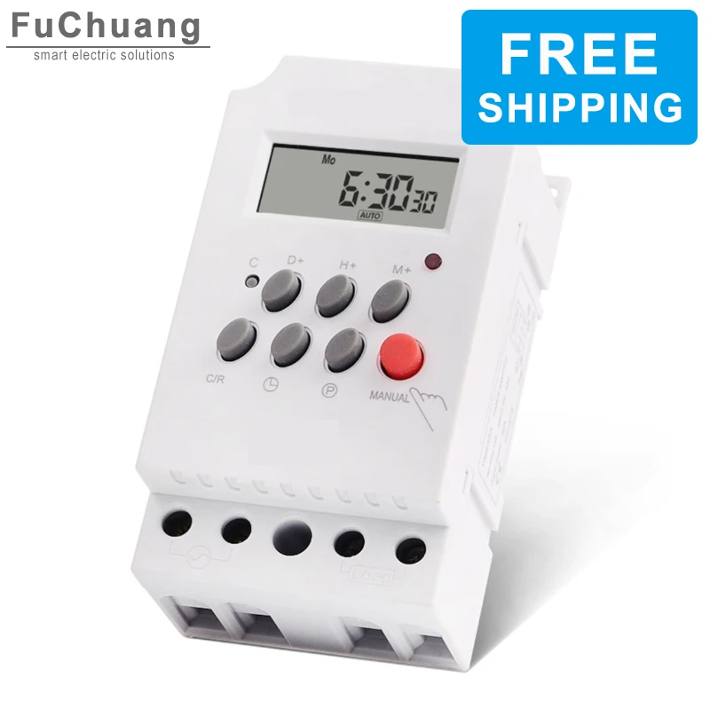 Фото Бесплатная доставка KG316T II 12VDC 24VDC 110VAC 220VAC 7 дней Еженедельный цифровой электронный