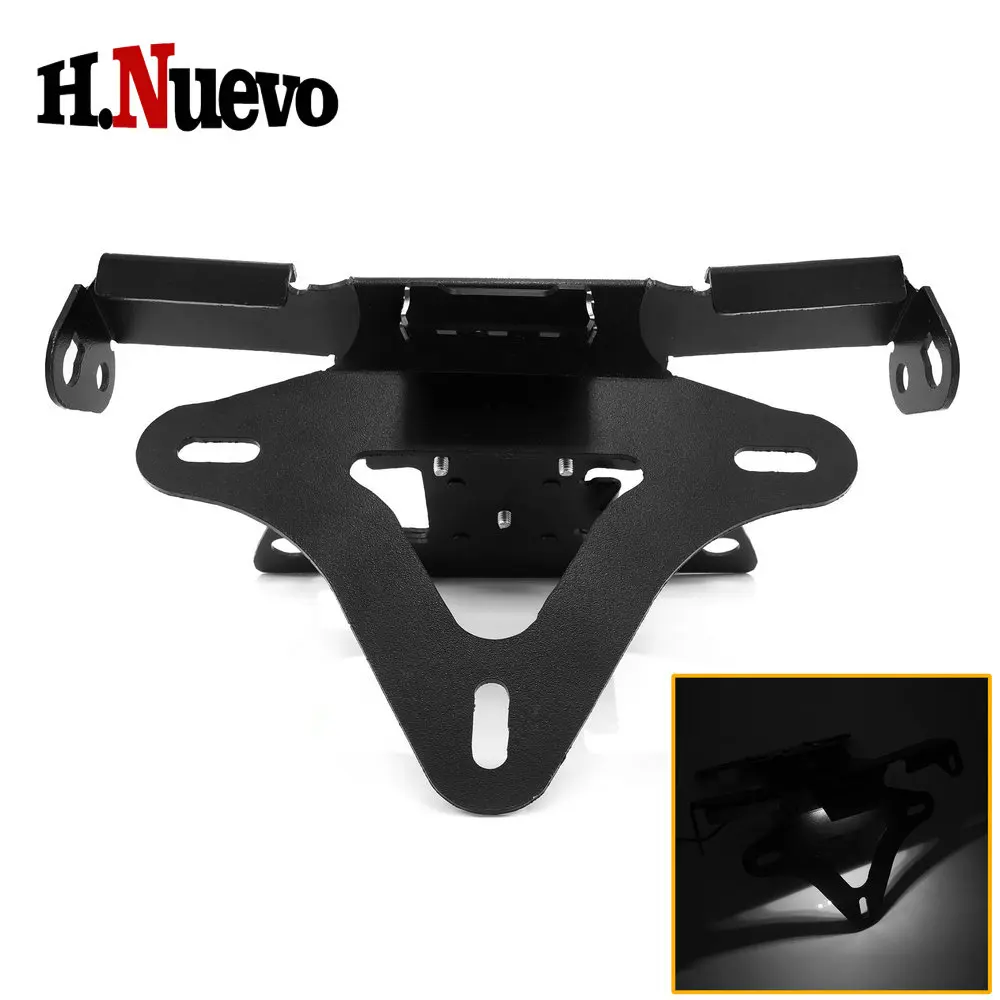 Motorcycle Accessories Rear License Plate Holder Mount & LED Light For BMW S1000R S1000RR S 1000 S1000 RR R HP4 2009-2017 2018
Motorcycle Accessories Rear License Plate Holder Mount & LED Light For BMW S1000R S1000RR S 1000 S1000 RR R HP4 2009-2017 2018